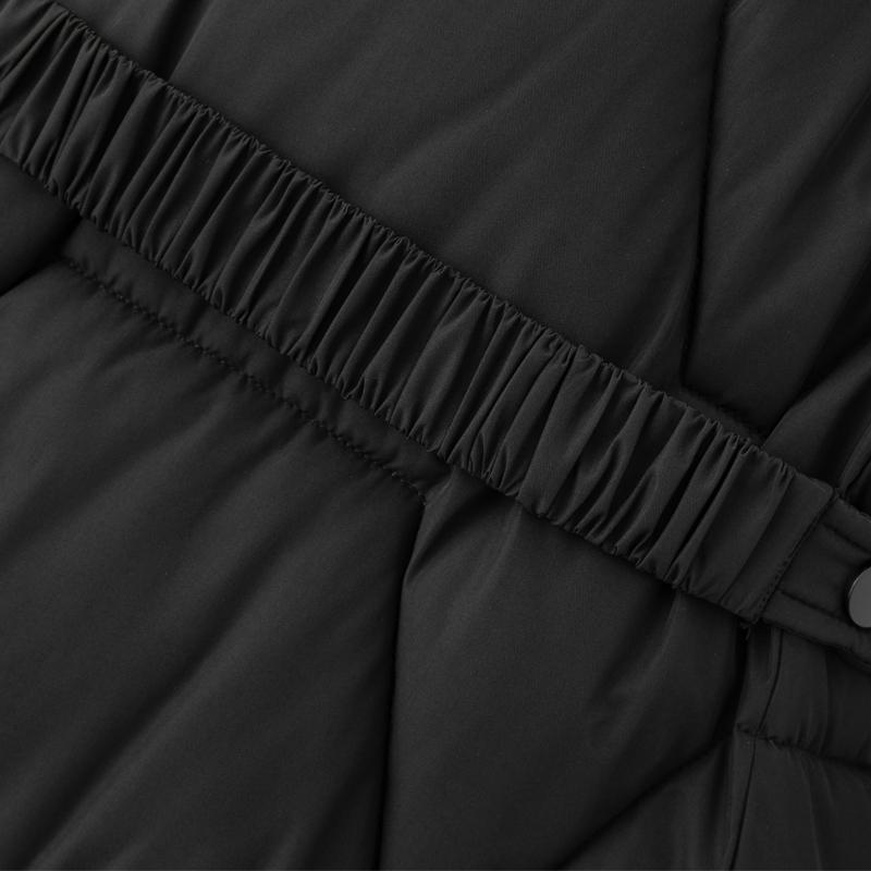 Parka Lungă de Damă la Modă, Paltoane de Iarnă cu Glugă și Guler din Blană Faux, Palton Gros și Călduros, Jachete de Damă