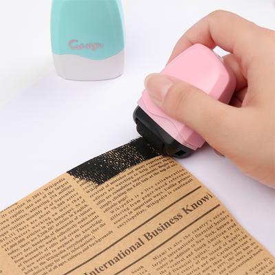1Pcs Stamp Roller Anti-Theft Protection ID Seal Smear Privacy Confidential Data Guard Information Data Identity Address Blocker