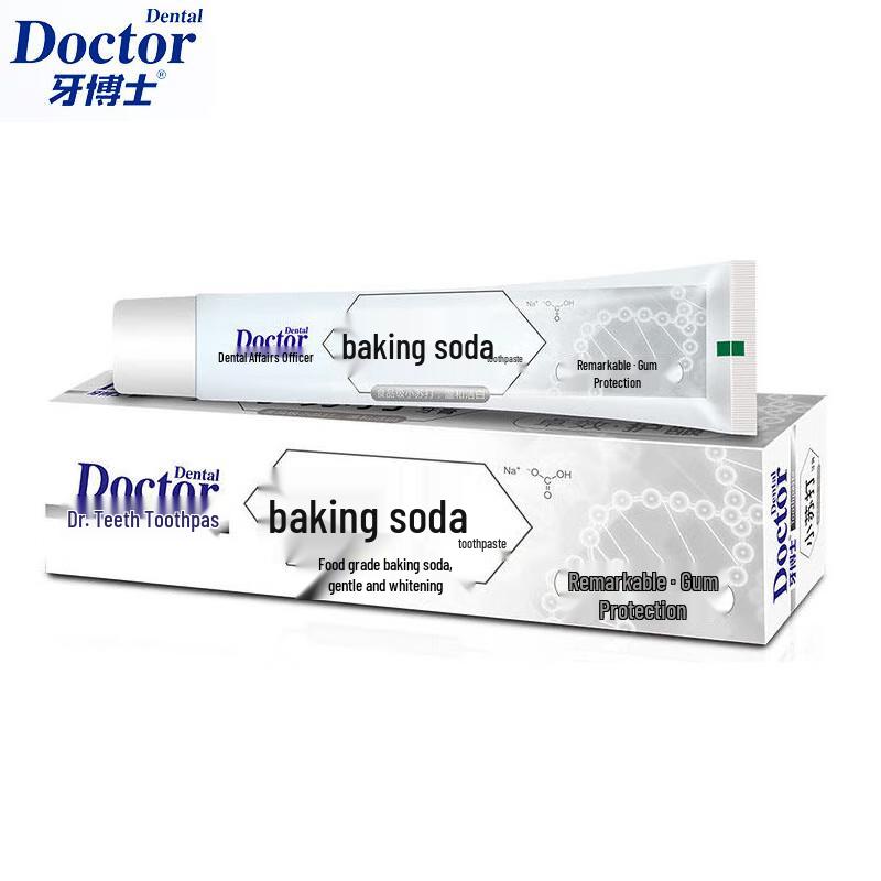 Dr. Tooth Baking Soda Toothpaste, Double Mint, 120g