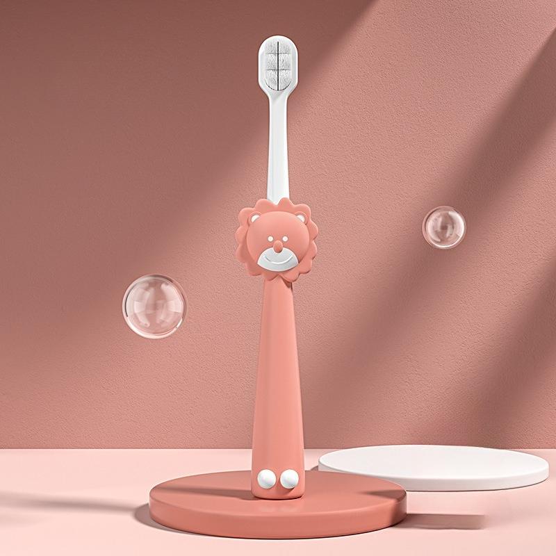 Children Cartoon Ultra Soft Toothbrush Kids Training Toothbrush Tooth Cleaning Dental Care Toothbrush Floss 3-12years Old