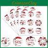 Halloween Ghost Theme Blood Handed Bat Pattern Envelope Label Set Stickers