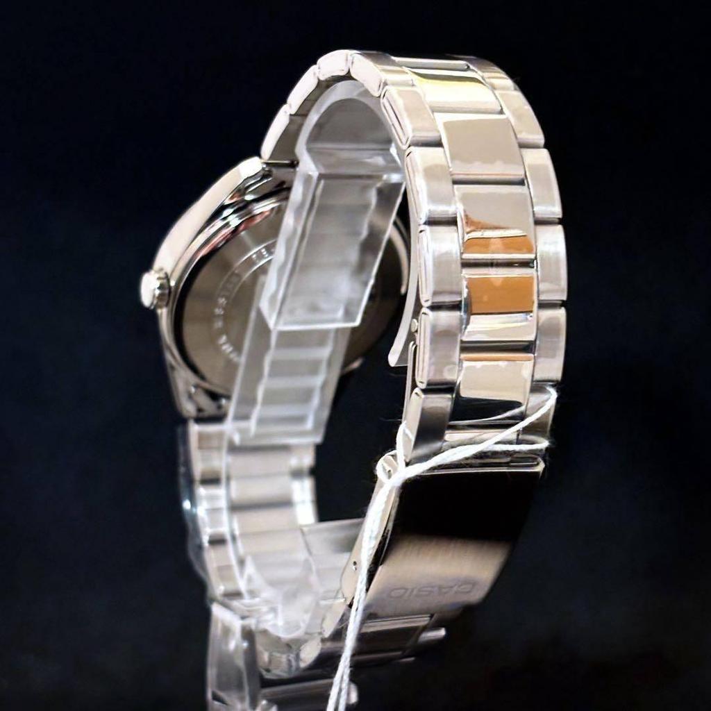 Used CASIO Men's Watch, Turquoise Blue/Silver Color, Men's Watch