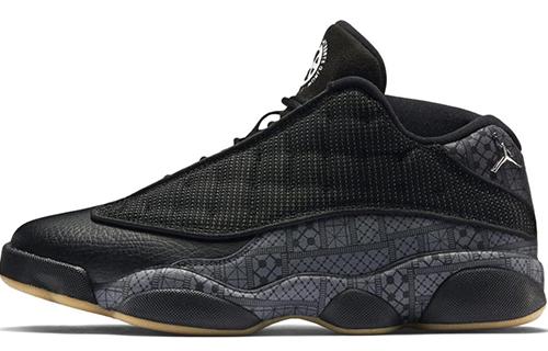 Jordan 13 Retro Low Quai 54 810551-050 45.5 black