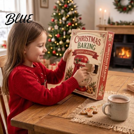 Stocking Stuffers for 2D Ornament Advent Calendar Christmas Baking Children 2026 24-Day Acrylic Set 24