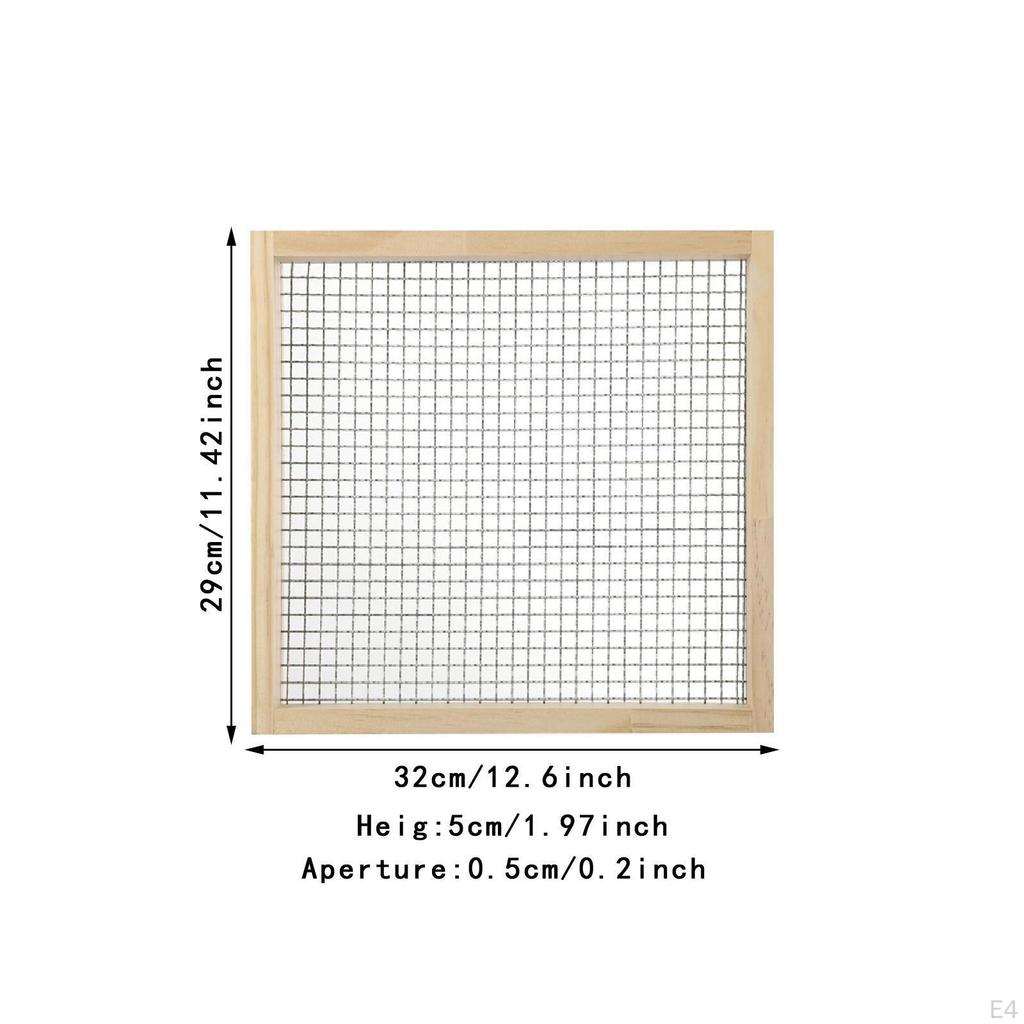 Hagesolde Nett Hageverktøy Sikt Jord for Planteskoler Planter