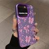Ins Korean Simple Pink Bow Phone Case for iPhone 15 Pro Max 14 13 12 11 XS X XR 7 8 Plus 15 Luxury Lens Protection Laser Cover