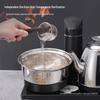 Jinge Shi Stainless Steel Automatic Water Kettle with Electromagnetic Tea Stove and Smart Tea Brewing Table