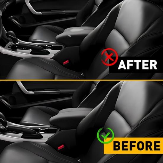 FOR 2013-17 Honda Accord Center Console Lid Armrest Leather Replacement Cover EA