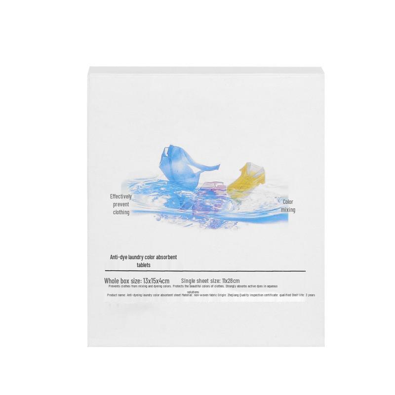 Color Absorber Laundry Sheets - Anti-Bleeding & Dye Transfer Protection for Washing Machines