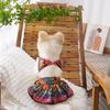 Costume da bagno bikini estivo per animali domestici stampa leopardata abiti classici uscita in spiaggia vendita diretta dalla fabbrica cucciolo cane piccolo