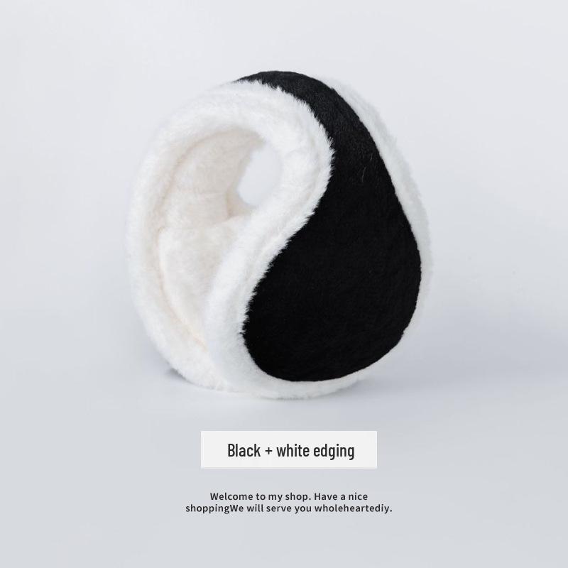 Protetores de Orelha de Pelúcia Dobráveis de Inverno - Quentinhos e Fofos de Pele Sintética de Coelho para Mulheres