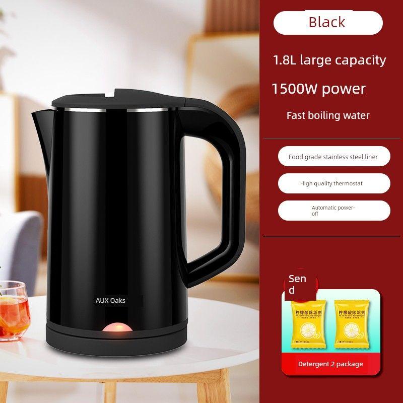 

Aux Integrated Stainless Steel Large Capacity Kettle Black (room temperature)