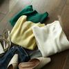 2024 Spring/Autumn Women's Nine-Sleeve V-Neck Knit Top