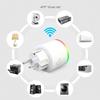 Tuya for Smart Plug EU RGB Wifi Intelligent Socket Voice&APP Control for Alexa L