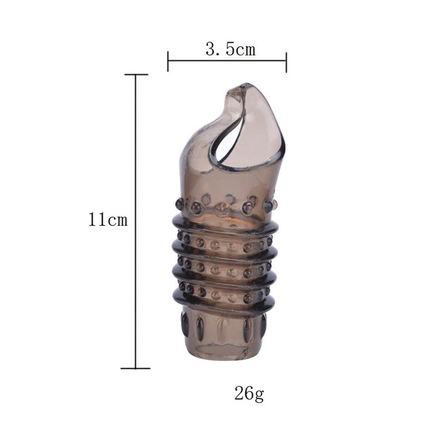 Penis Sleeve G Spot Stimulate Extension Sleeve Delay Ejaculation Penis Erection Cock Ring Sex Toys For Men Adult Products