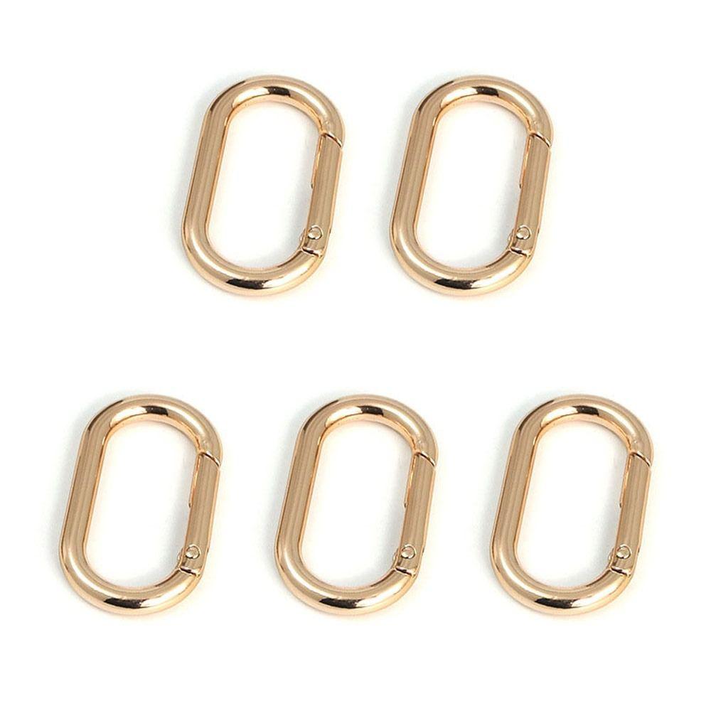 Hiking Snap Bottle Hooks Outdoor Carabiner Bag Belt Buckles Spring Oval Rings Handbags Clips