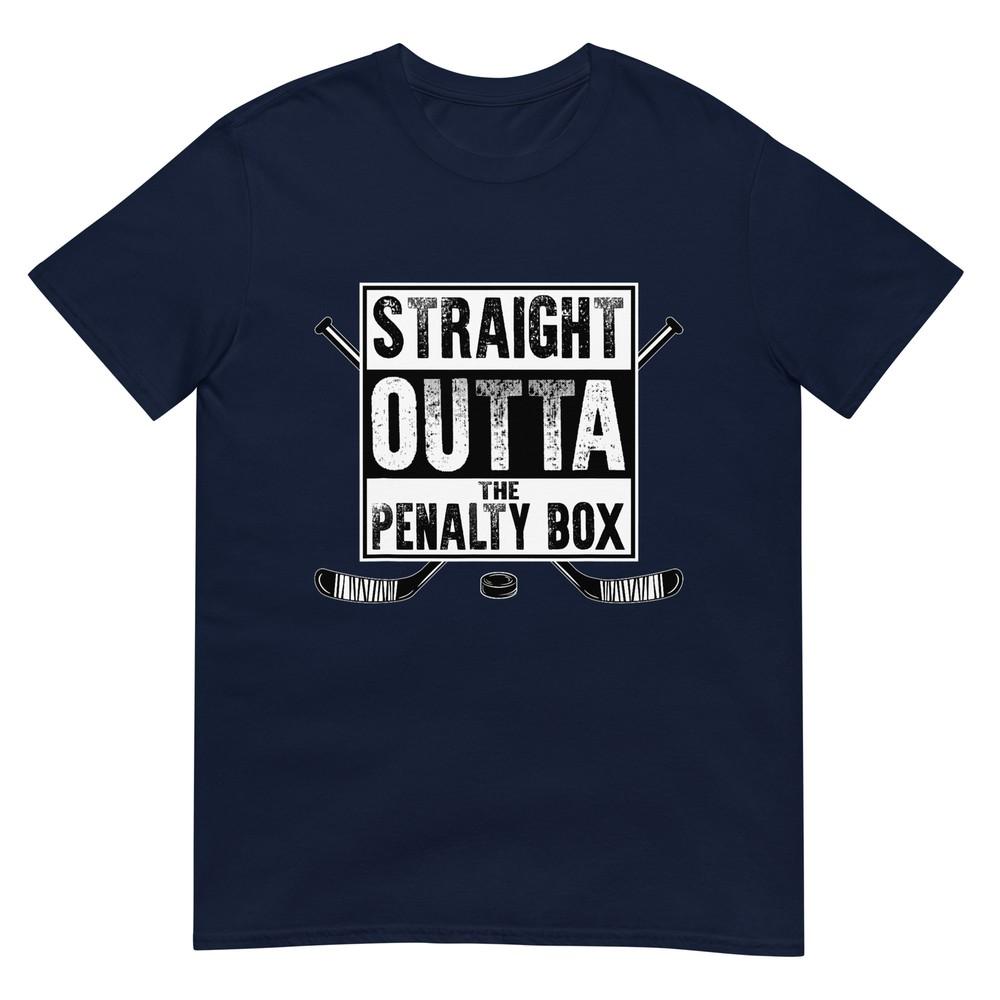 Ice Hockey Player Gift Straight Outta The Penalty Box Tshirt S