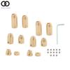 Motorcycle Universal Reusable Brass Wheel Spoke Balance Weights Refill 12 Pack