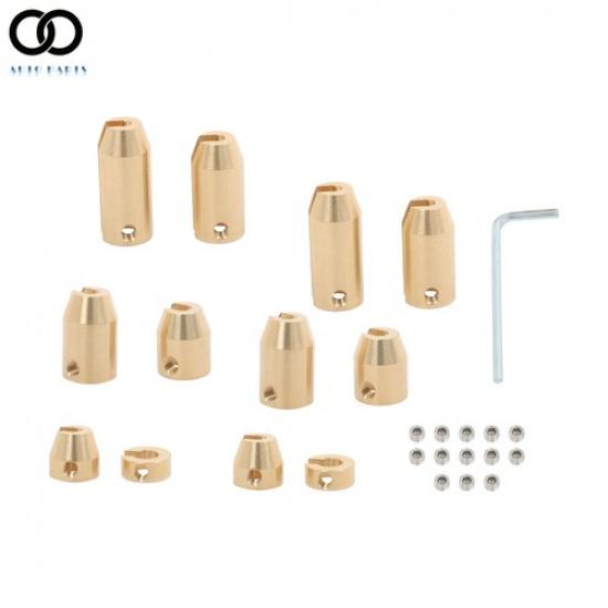 Motorcycle Universal Reusable Brass Wheel Spoke Balance Weights Refill 12 Pack