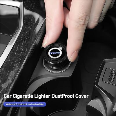 Car Cigarette Lighter Cap DustProof Decorative Cover For XC60 XC40 V60 V40 XC90 XC70 V50 S60 V70 S90 AWD S80 V90 EX30 EX90
