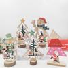 Rustic Christmas Snowflake Wooden Decor Cute Merry Christmas Decoration  Home Decoration