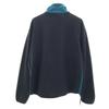 L.L.BEAN 80s Vintage Made In USA Half Zip Fleece Jacket M Blue Outdoors Men's Used