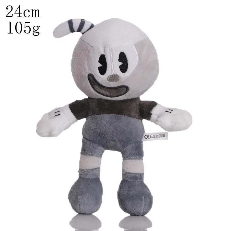 Game Cuphead Plush Doll Toys Mugman Stuffed Dolls Adventure The Chalice King Dice Cagney Carnantion Plushie Pillow Birthday Gift