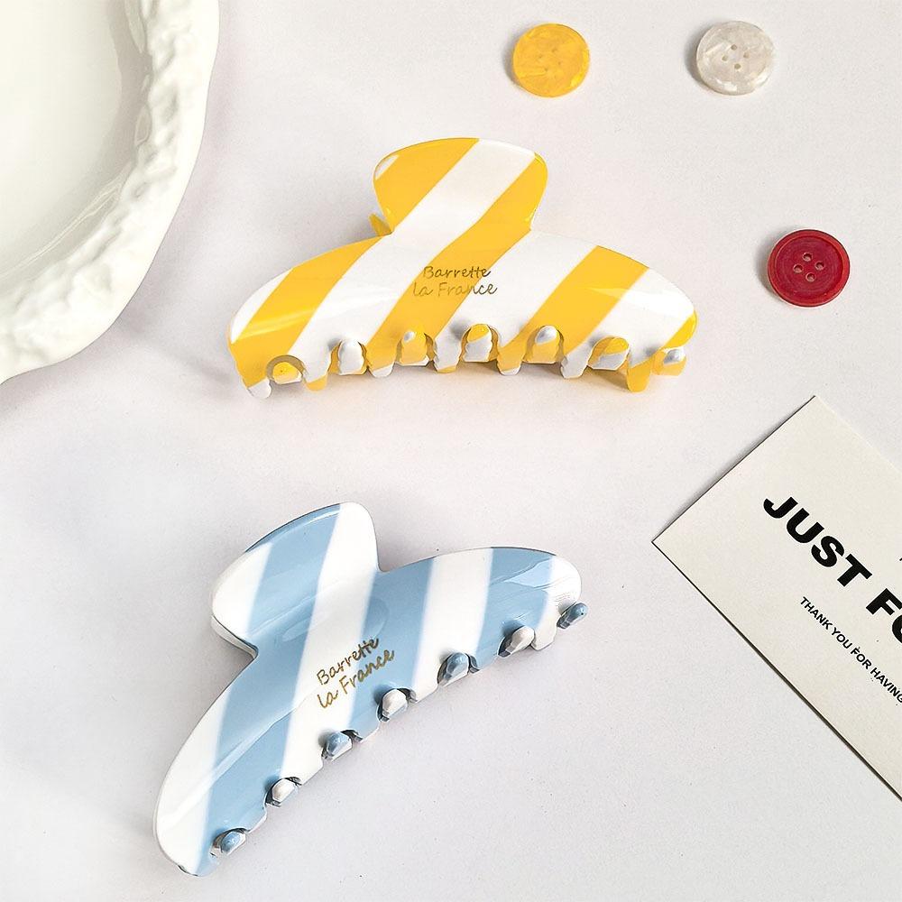 Elegant Gradient Shark Clip Acrylic Women Hair Accessories Gift Acetic Acid Hair Claw Friends