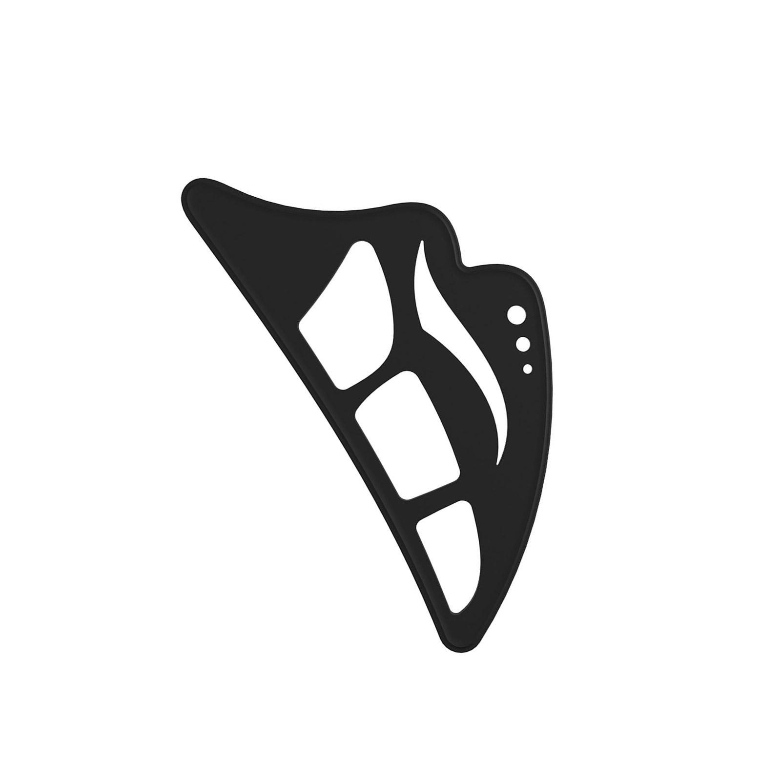 

Подводка для глаз Силиконовый трафарет для теней Подводка для глаз Помада Аппликатор для теней для век Silkworm Eyeshadow Aid Eyetour Your Glam Bestie чёрный