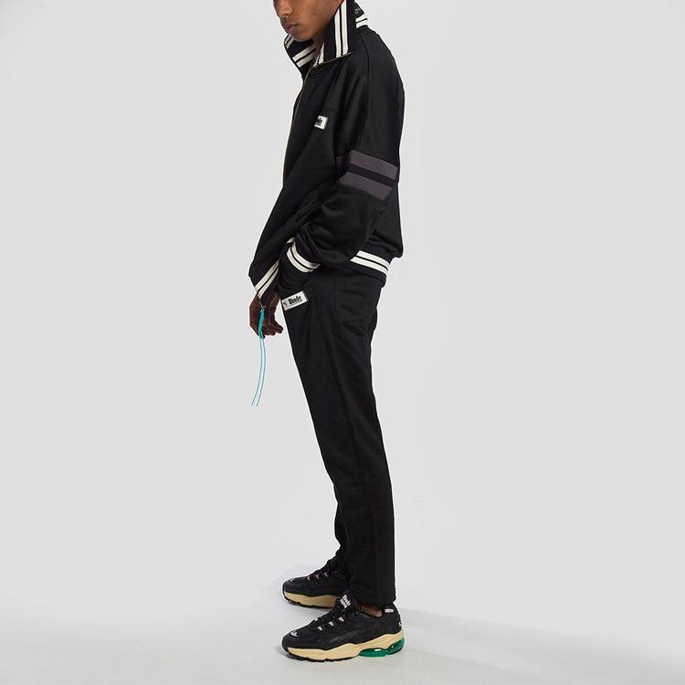 Puma Sports Collar Fitted Jacket Men Tops Black 595340-01