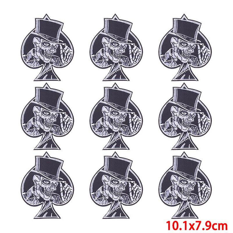 10 teile/los Stickerei Patch Eisen Auf Patches Für Kleidung Patches Auf Kleidung Jacken Dekor Applikation Nähen Liefert