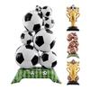 Football Balloons Extra Large Inflatable Football Balloon for Party Decorations Football Birthday Game Day Celebration Indoor Outdoor Photo Backdrop