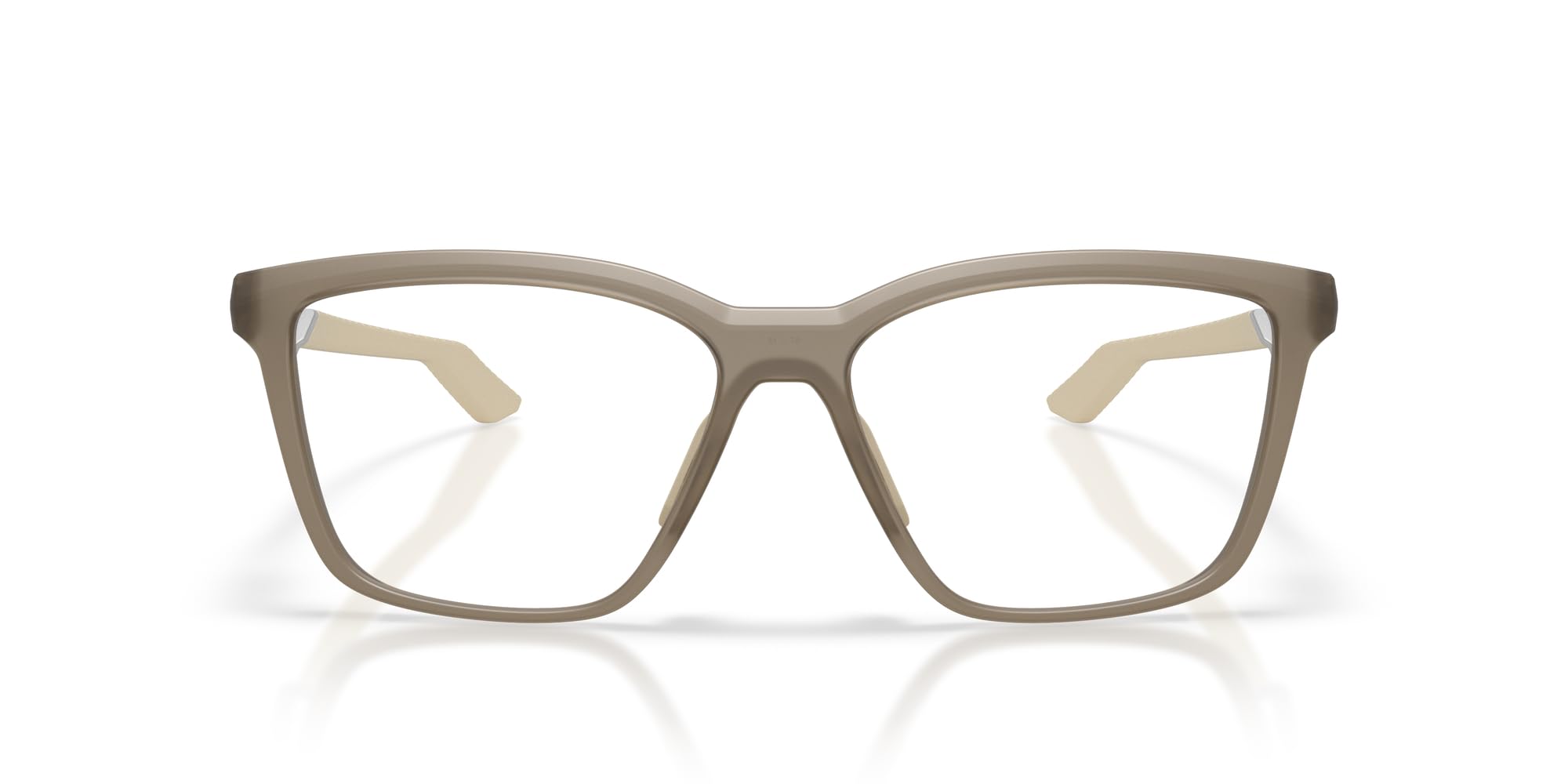 Sunglasses Frame ENIGMA MASS Unisex Matte Trans Sand TRANS Lens Width 55mm 0OX8191 [Oakley] (MATTE SAND)