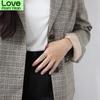 100 %Real  Tone Finger Ring Minimalist Simple Glint Gleam Thin Little Finger Rings Fine Jewelry Present Women Gift Idea SaleSimple