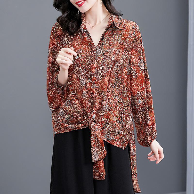 Blouse And Chiffon Luxurious Roomy For Women Perfect For Spring