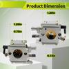 Carburetor For STIHL 038 MS380 MS381 038 AV SUPER Chaaw # 1119 120 0605 Carb