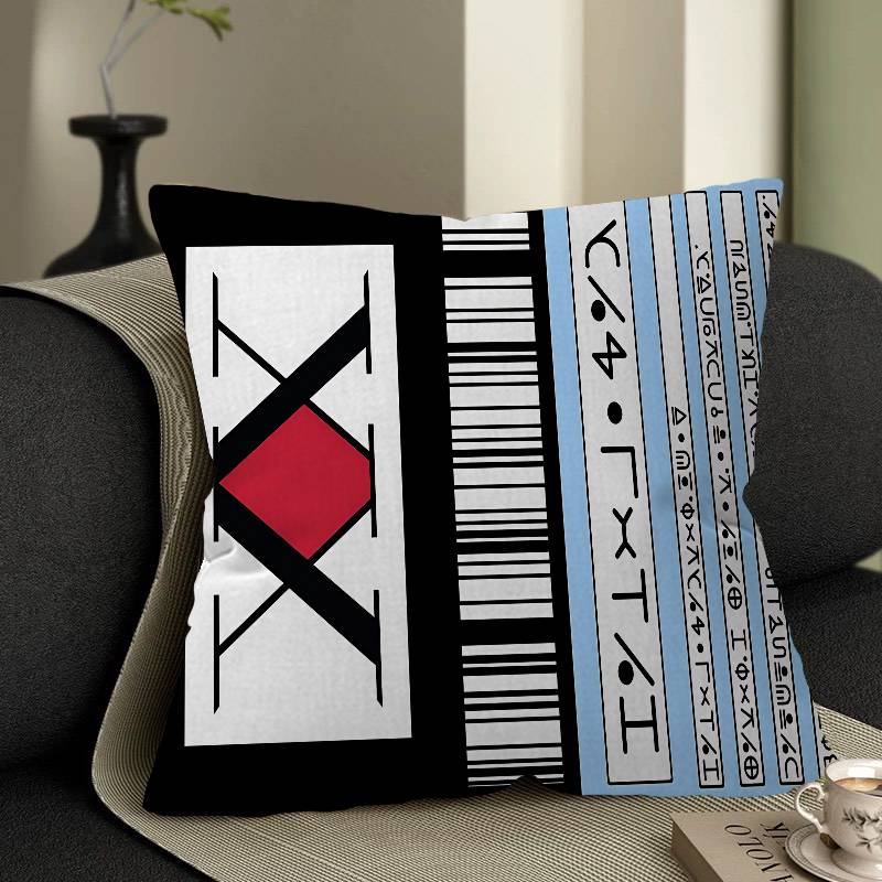 Anime Hunter X Hunters Personalized Pillow Dust Cover Bedroom Kids Party Decoration Pillowcase Birthday Children Gift