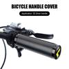 MTB Cuffs Lock Bar End Bicycle Handle Grips Bike Cowhide Grips Bike Grip Cover Bike Retro Grips