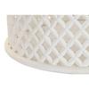 Table basse - 81 cm - Bois de manguier - Couleur: Blanc - Style arabe et indien