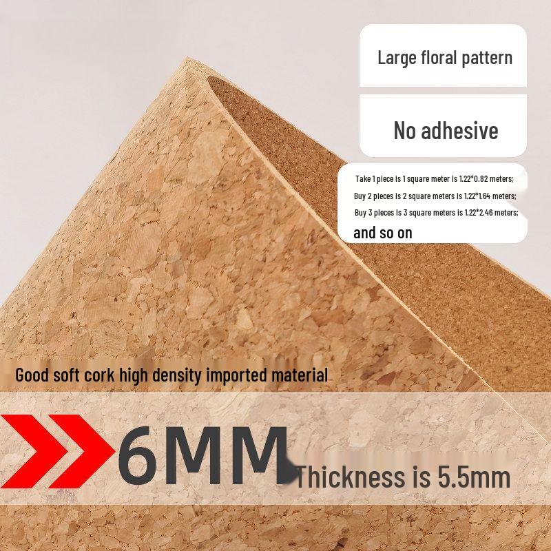 Self-Adhesive Cork Board Photo Wall & Decor Panel