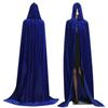 Reversible Design Hooded Robe Full Length Long Cape New Arrival Velvet Cloak  Anime Convention
