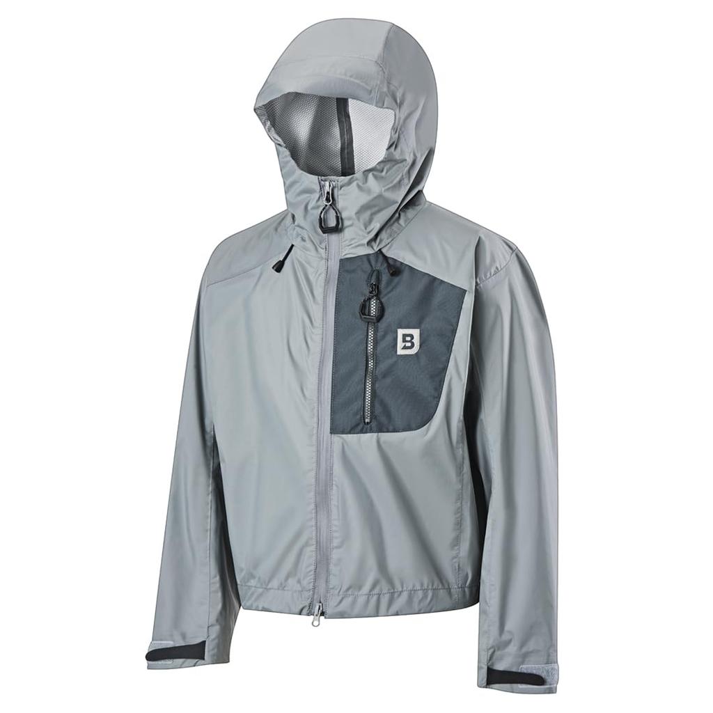 Blue Storm Grigale Wading Ash Size M Jacket, Gray,