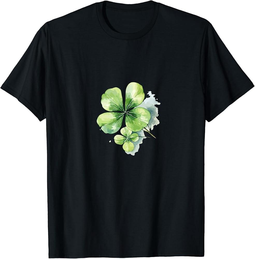 

Generated 4 leaf clover TShirt Unisex T-Shirt XXL