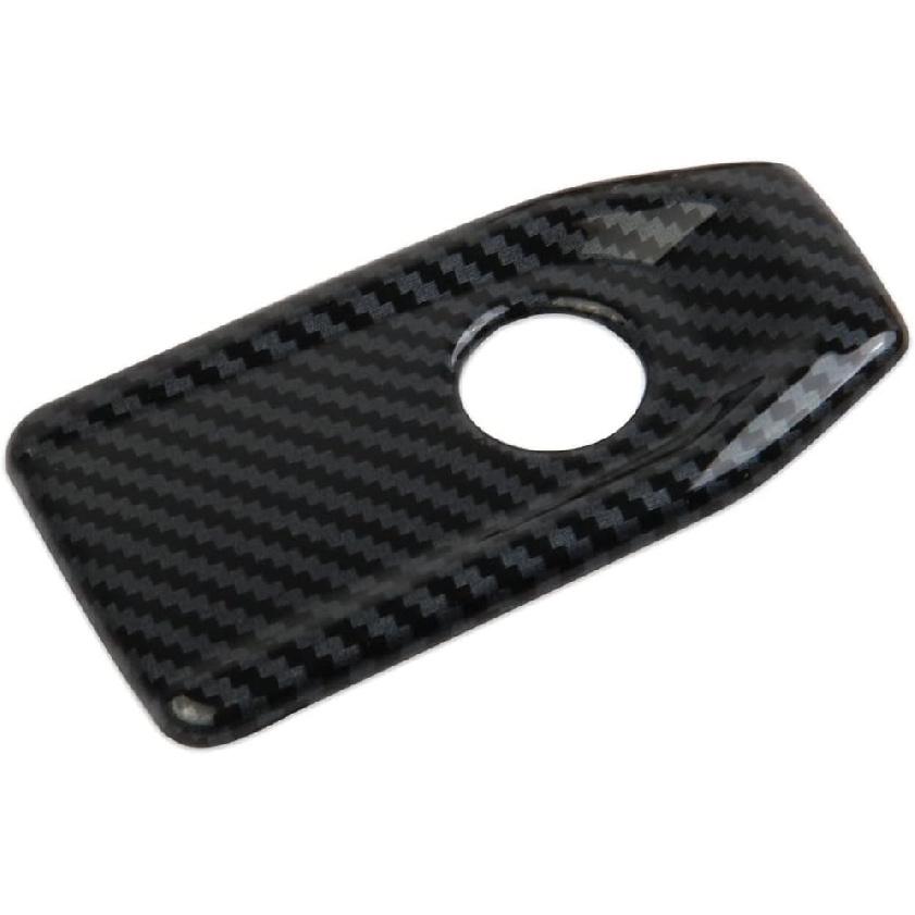 Crosselec Carbon Fiber Glove Box Handle Switch Cover Trim For Jeep Grand Cherokee L 2021-2024 for Grand Cherokee 2022-2024