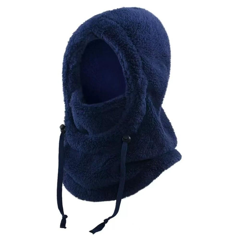 Warm One-piece Hat Scarf Windproof Hooded Hat Fashion Ear Protection Cap