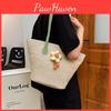 Casual Street Style Woven Shoulder Bag For Women Large Capacity Tote Bag Trendy Summer 2023 New Arrival