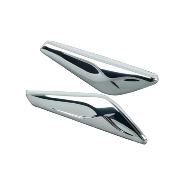 Compatible Fender Side Panel Decorative Sticker for BMW F25 F26 (51117338569, 51117338570)