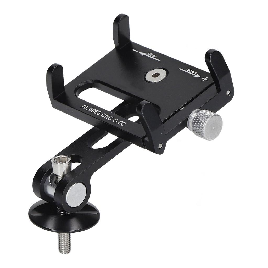 Bike Phone Holder Aluminum Alloy Headpart Cover Fixing Mobile Phone Mount for Mountain Road Bikes