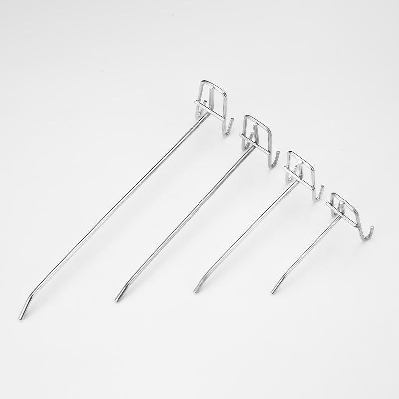 

Electroplated Metal Mesh Hook for Store Displays 5cm (3.2mm thick)