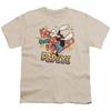 Popeye Pow! T Shirt Mens Licensed Sailor Man IDW Comics Tee Sand